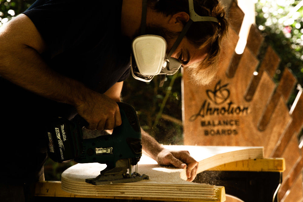 Ahnotion wooden balance board factory