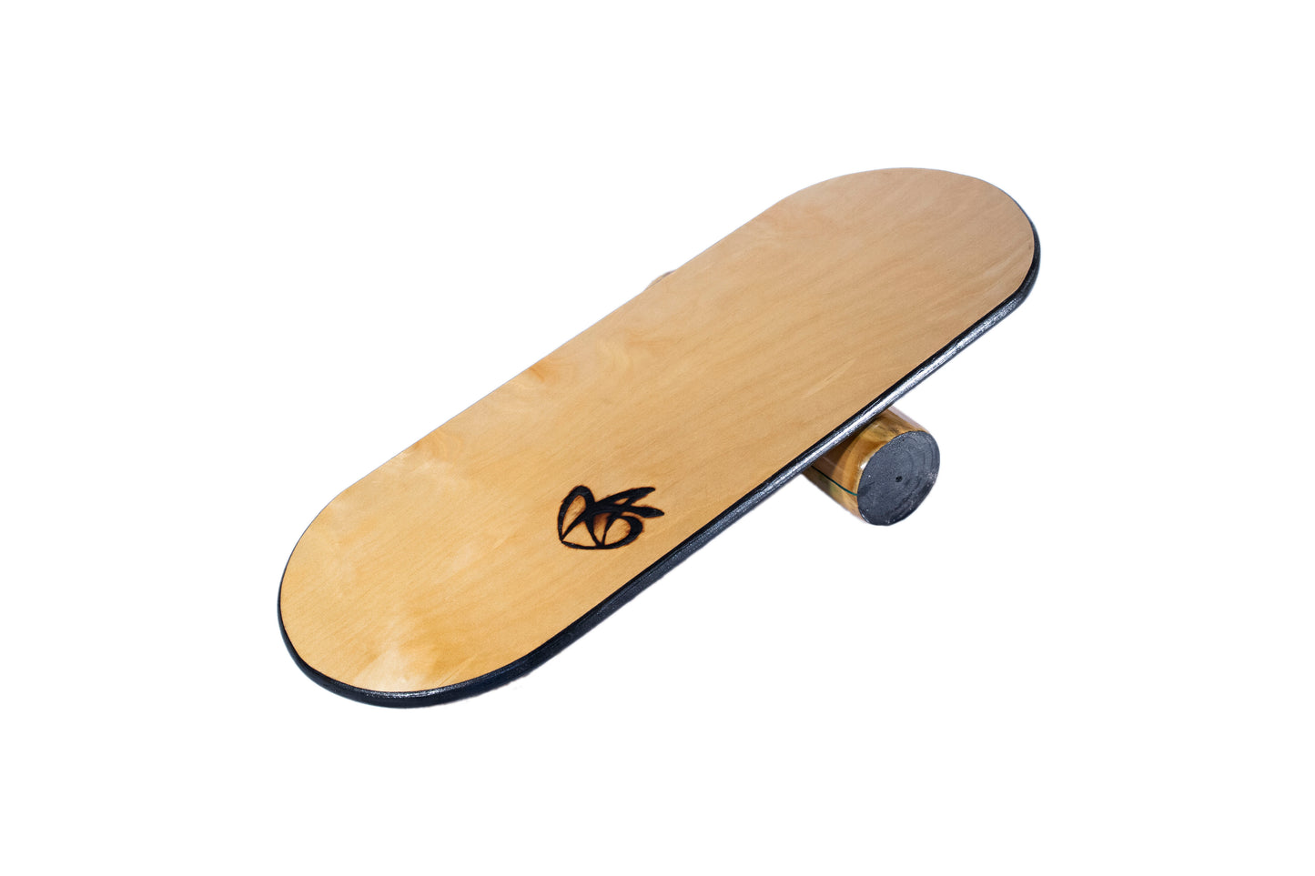 Wooden Balance Board "The Fatboy" & 100mm Wood Roller
