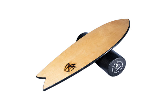 Surf Balance Board "The Fish" & 150mm Foam Roller