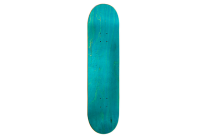 Ahnotion Trashbag's logo Skateboard deck Blue top 
