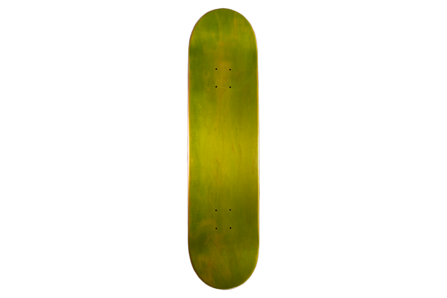 Ahnotion Trashbag's logo Skateboard deck Green top 