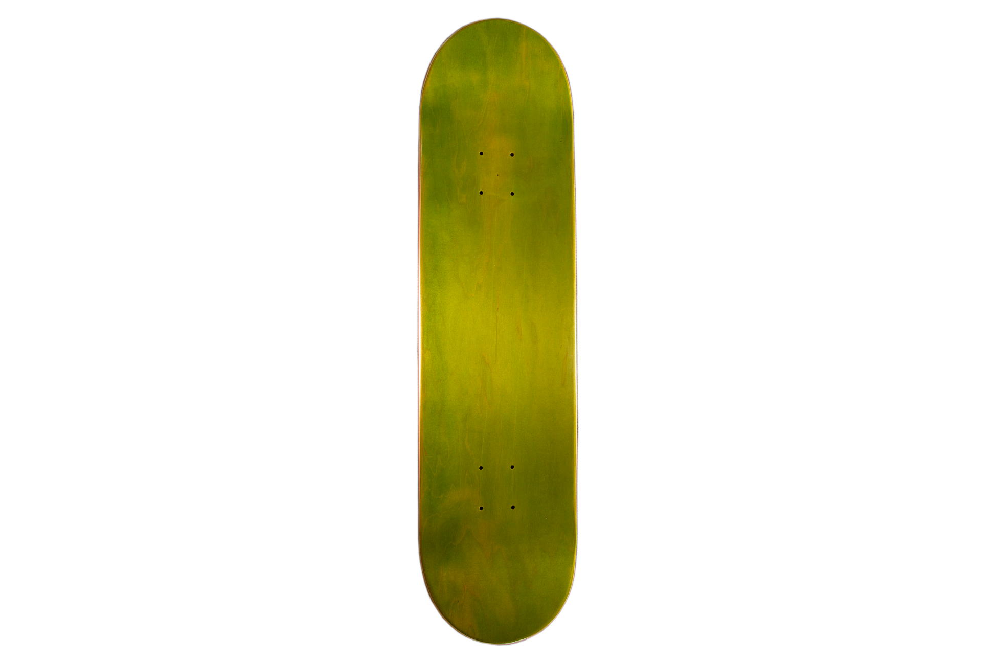 Ahnotion Trashbag's logo Skateboard deck Green top 