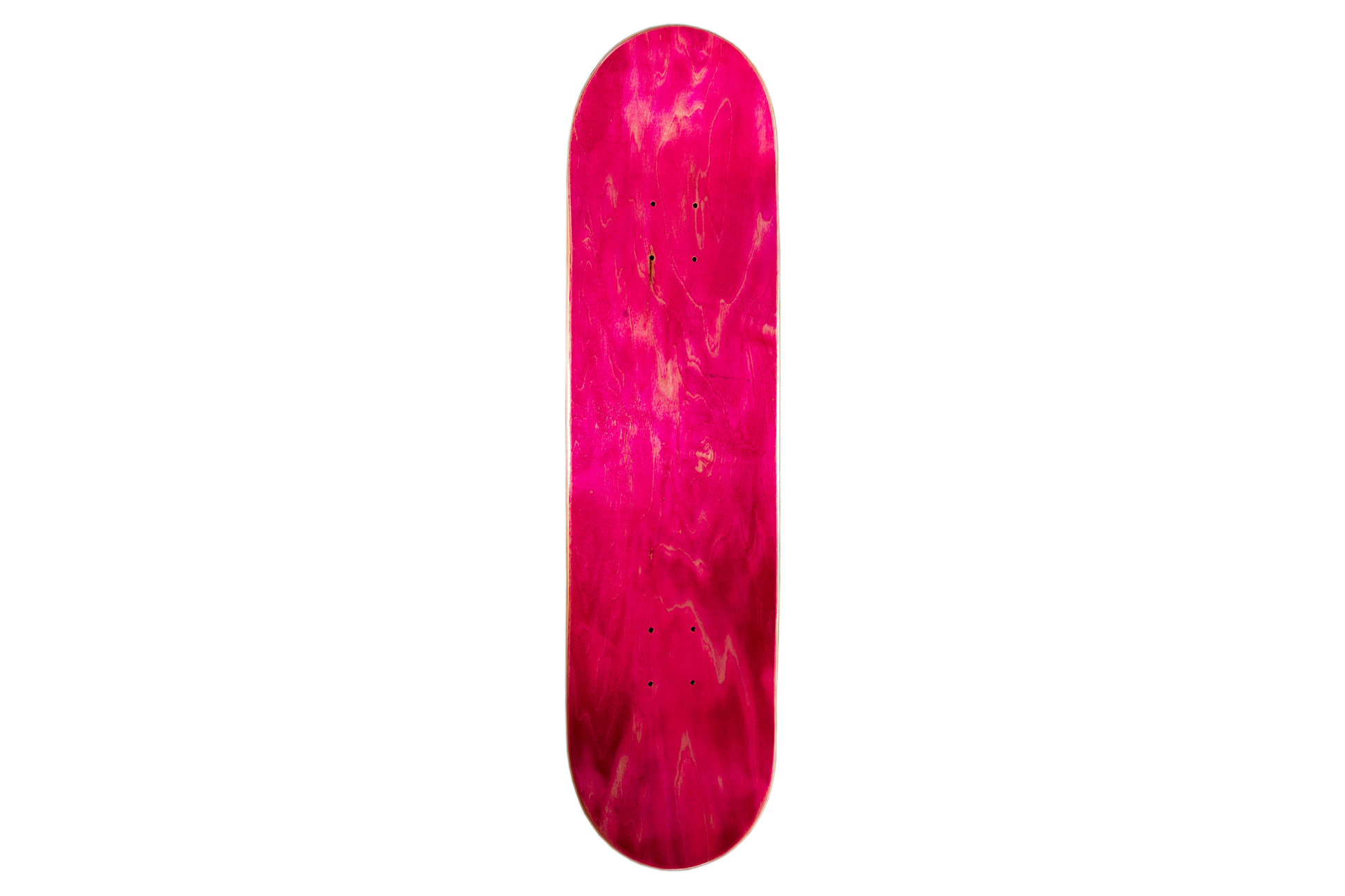 Ahnotion Trashbag's logo Skateboard deck Pink top 