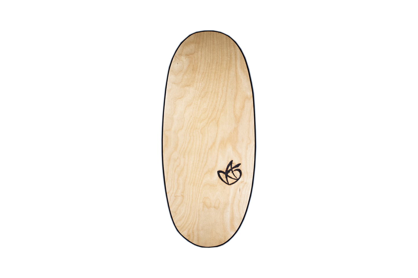 Wooden Balance Board "The Bean" & 125mm Wood Roller
