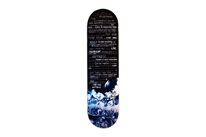 Ahnotion Calosophy logo Skateboard deck 8.125" 8.25" 8.5"