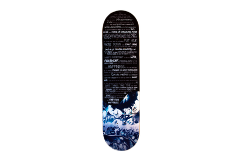 Ahnotion Calosophy logo Skateboard deck 8.125" 8.25" 8.5"