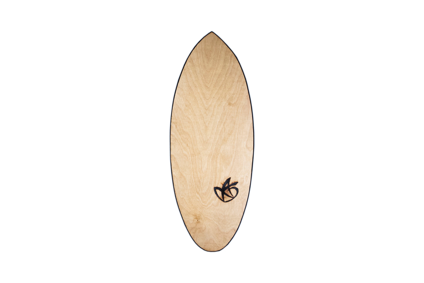 Wooden Surf Balance Board "The Shorty" & 125mm Wood Roller
